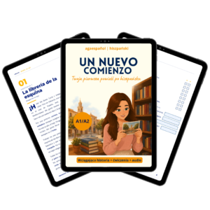 Program do nauki hiszpańskiego "Un nuevo comienzo"  (A1-A2)  (ebook+ audiobook+ plan na 30 dni)